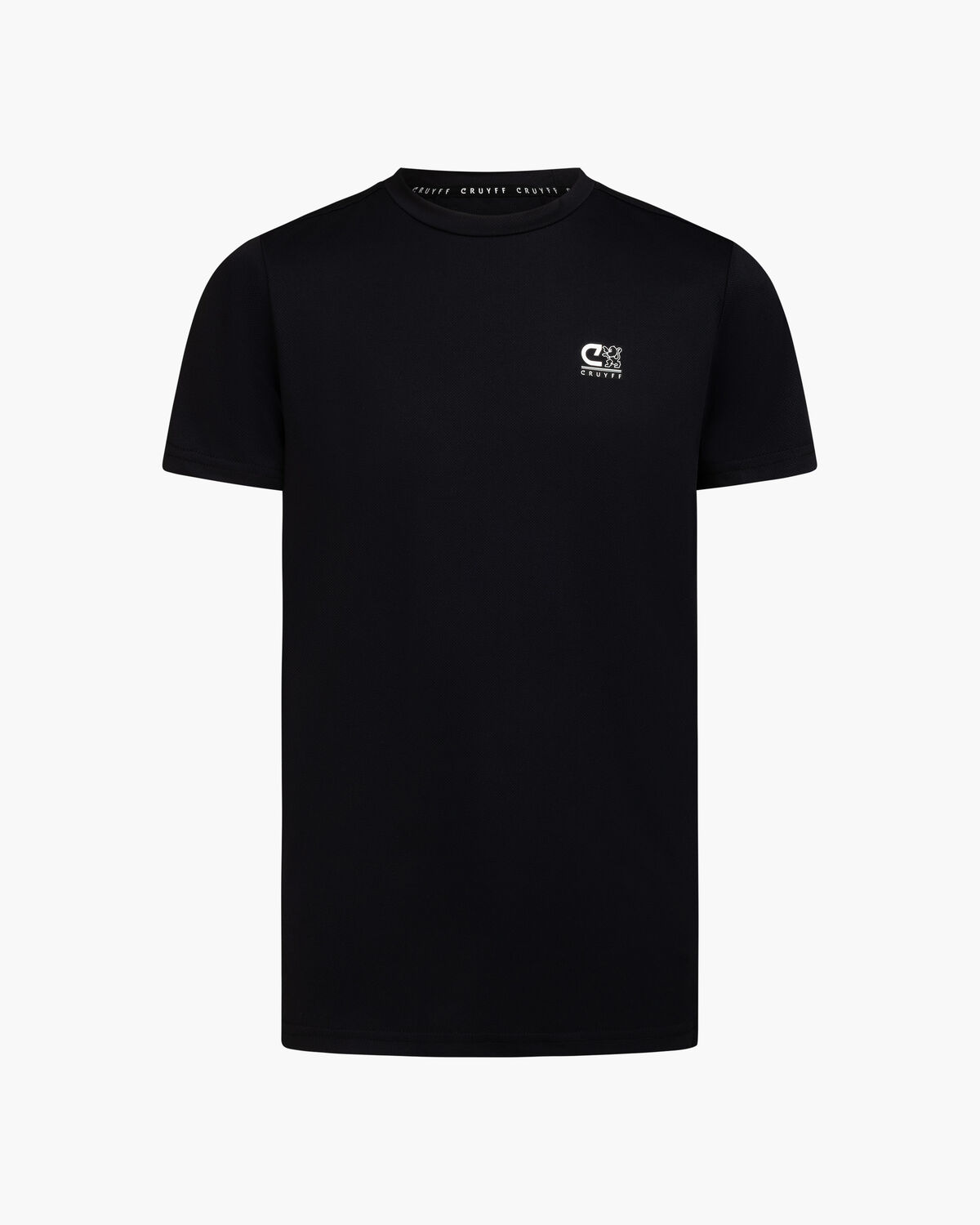 Quartz Poly Tee, Black, hi-res