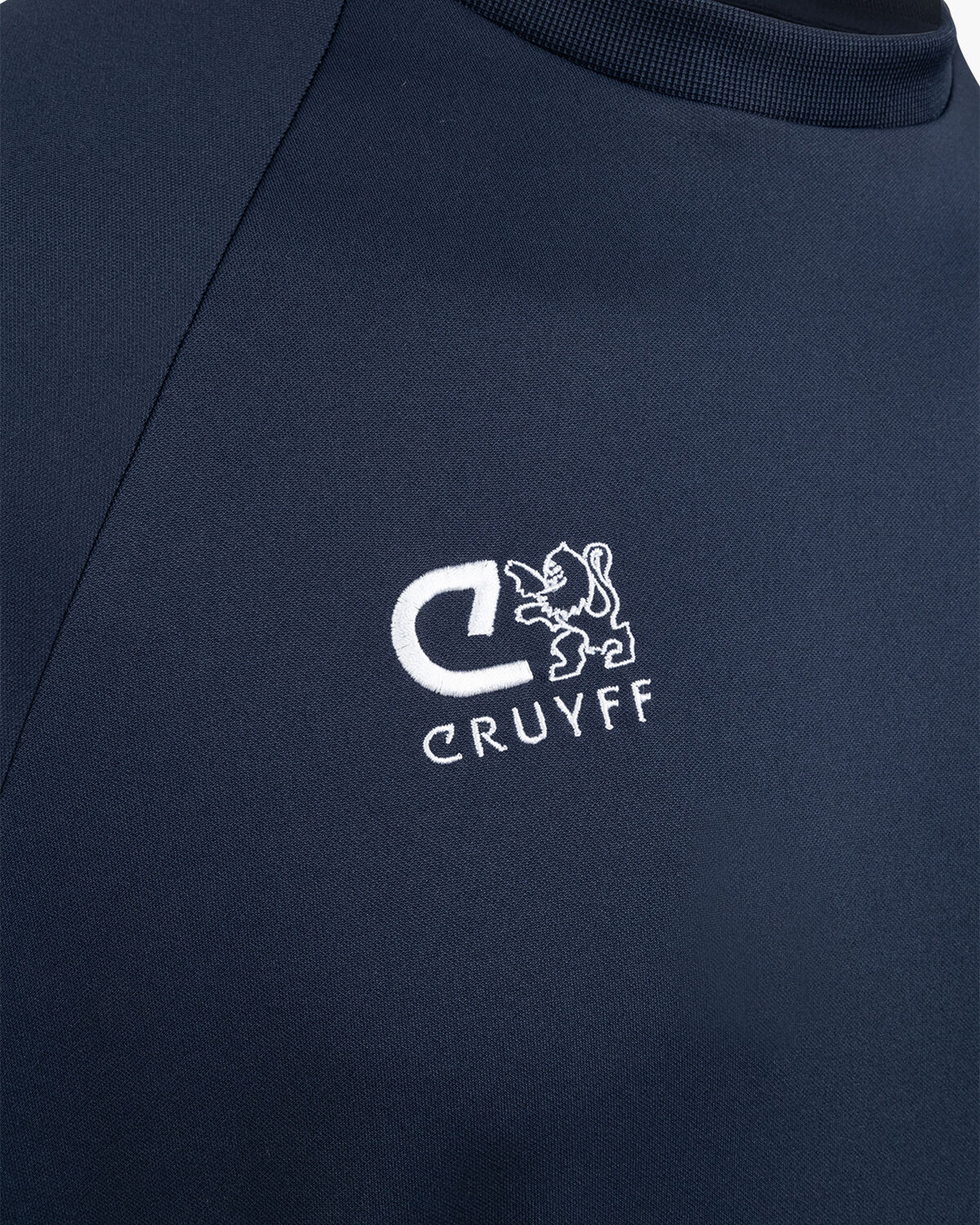 Cruyff Turn Tech Crew Top Senior, Navy, hi-res