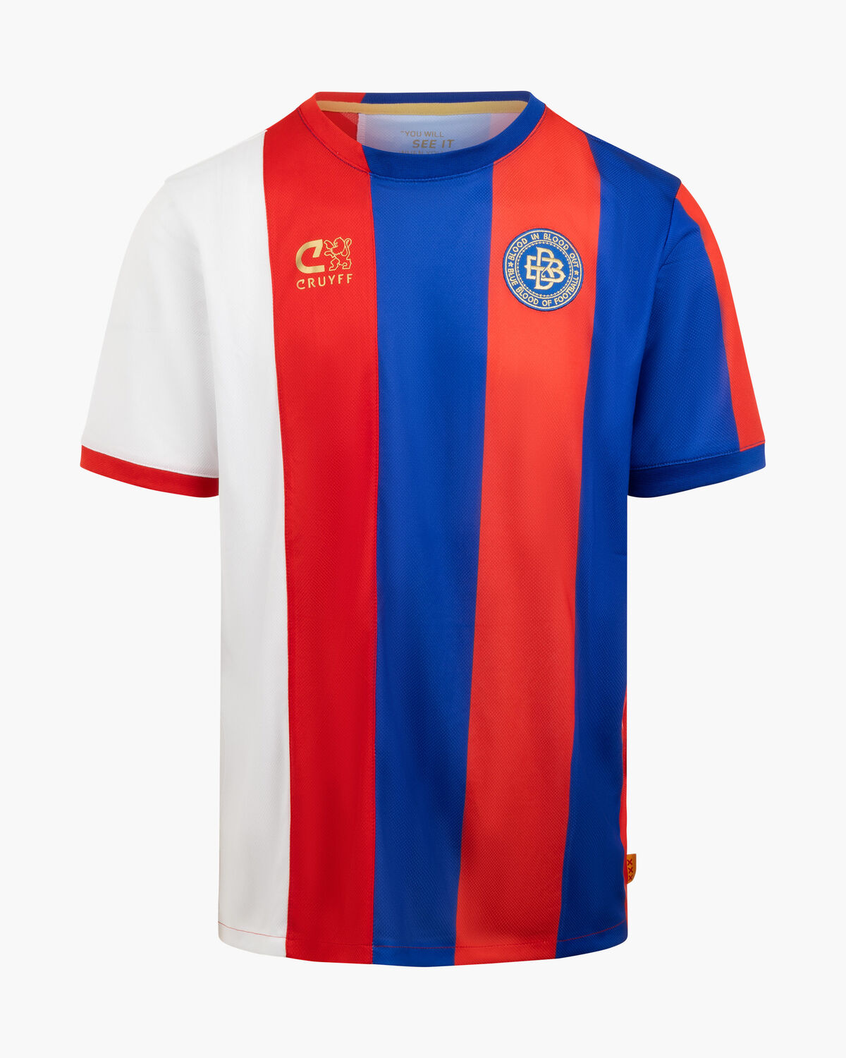 Cruyff Bibo - El Flaco Shirt, White/Red, hi-res