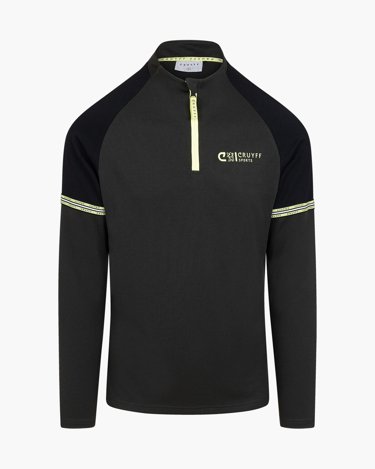 Slide Half-Zip - 100% Polyester, Army green, hi-res