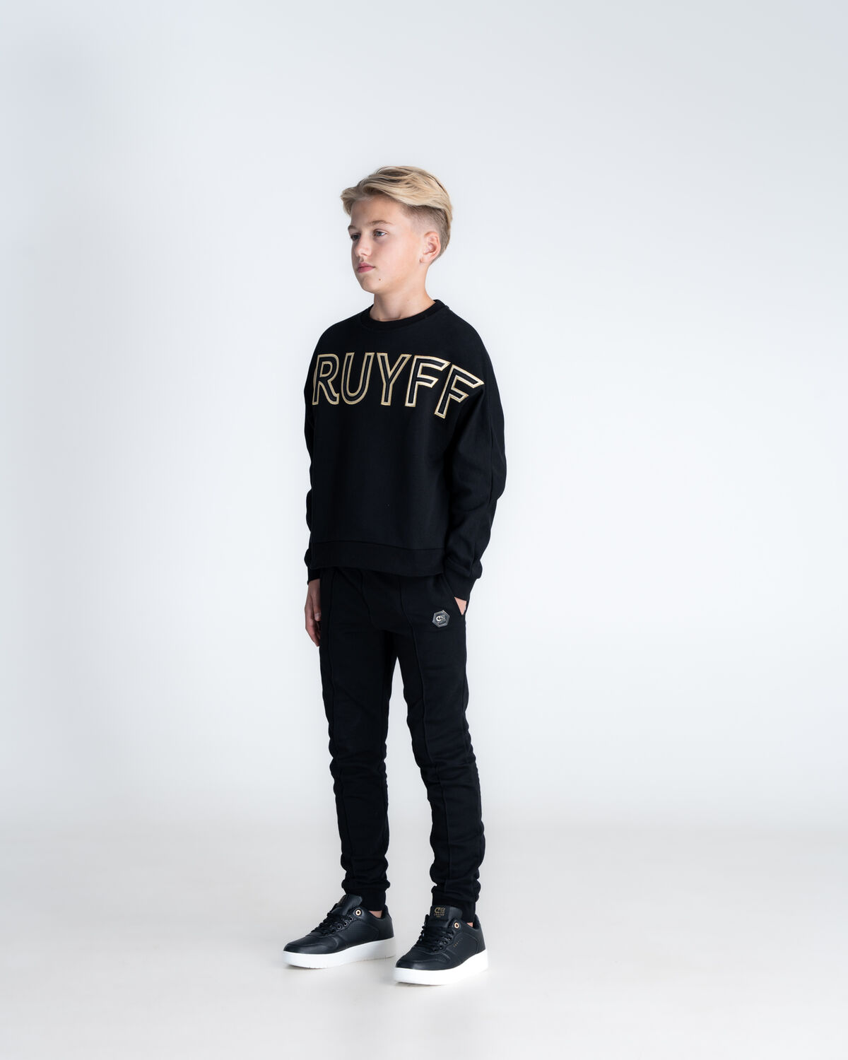 Mover Crewneck, Gold, hi-res