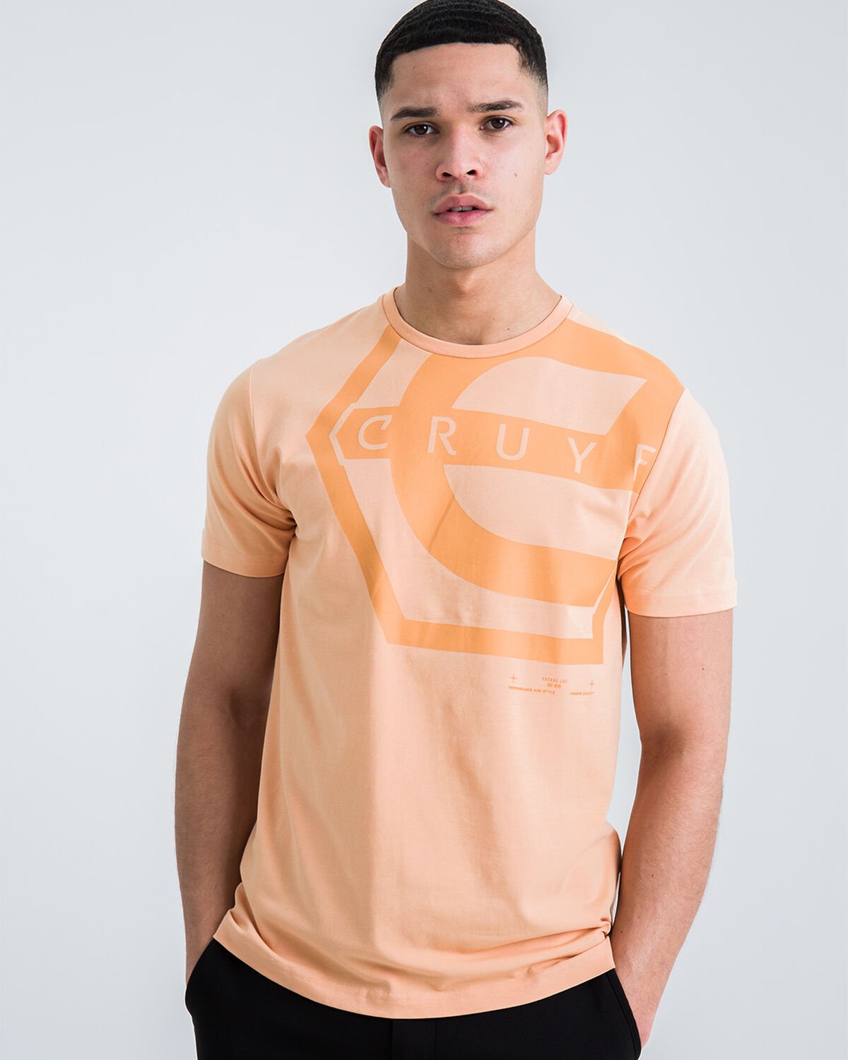 Saul T-shirt, Orange, hi-res