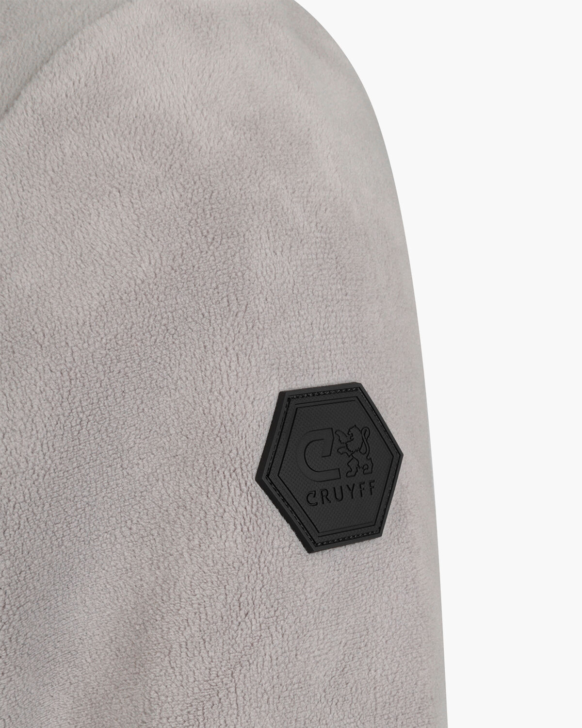 Half Zip Fleece, Light Grey, hi-res