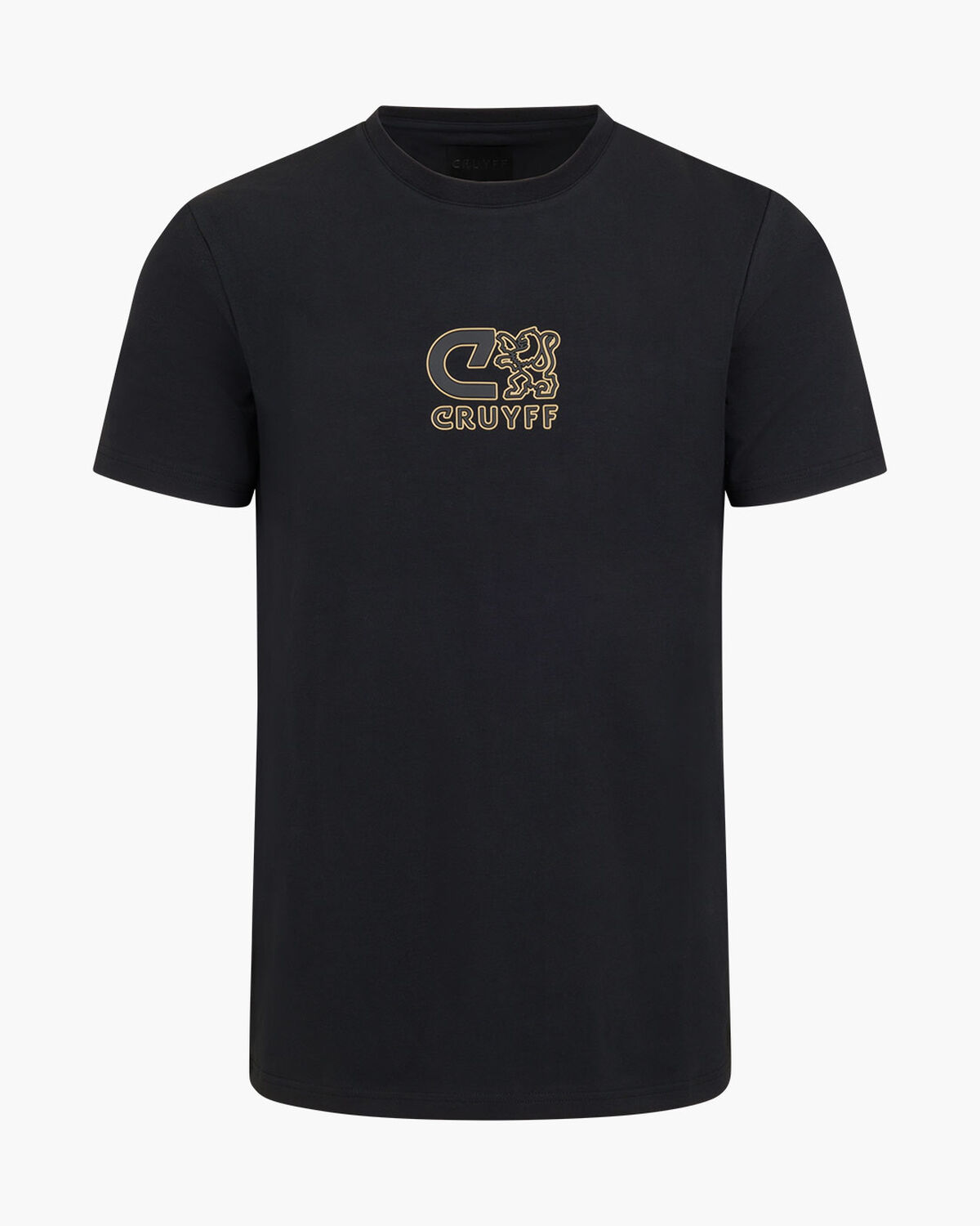 C-lion Outlined Graphic Tee, Black/Gold, hi-res