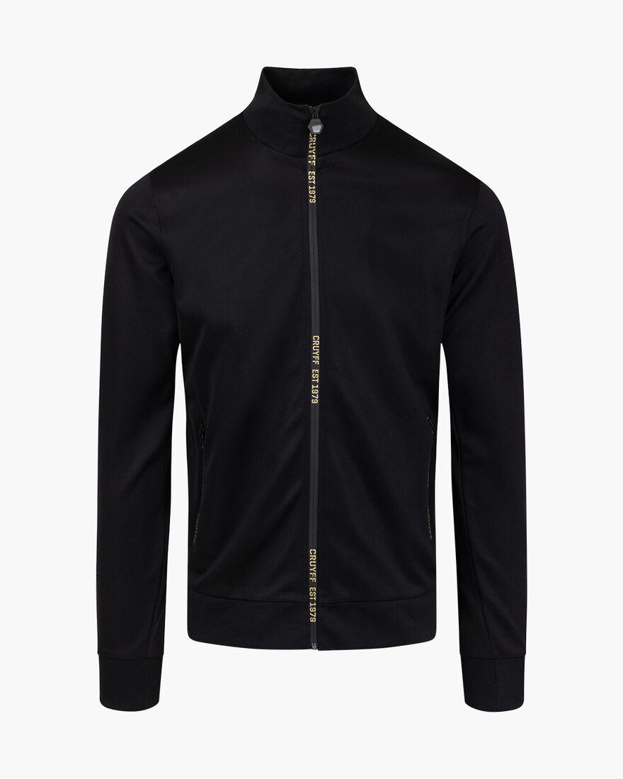 Enzo Track Top, Black, hi-res