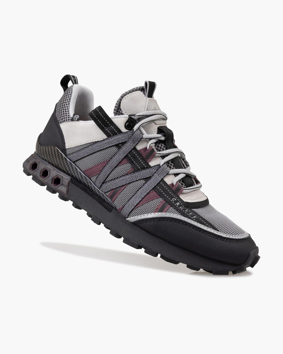 Fearia Hex-Tech // Montserrat, Grey/Red, hi-res