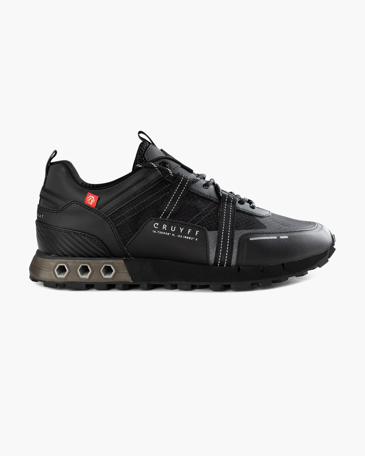 Inter Lace \\ Montserrat, Black/Black, hi-res