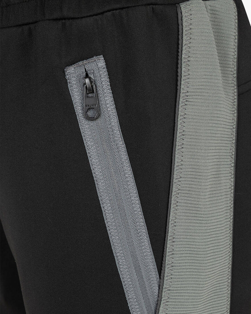 Zayne Scuba Track Pants - 95% Polyester 5% Elastan, Black, hi-res