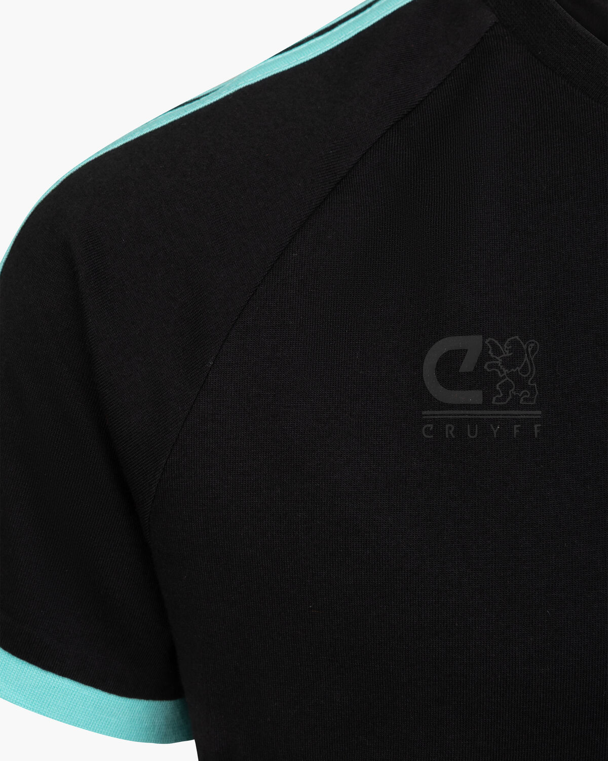 Onyx Tee, Black/Blue, hi-res