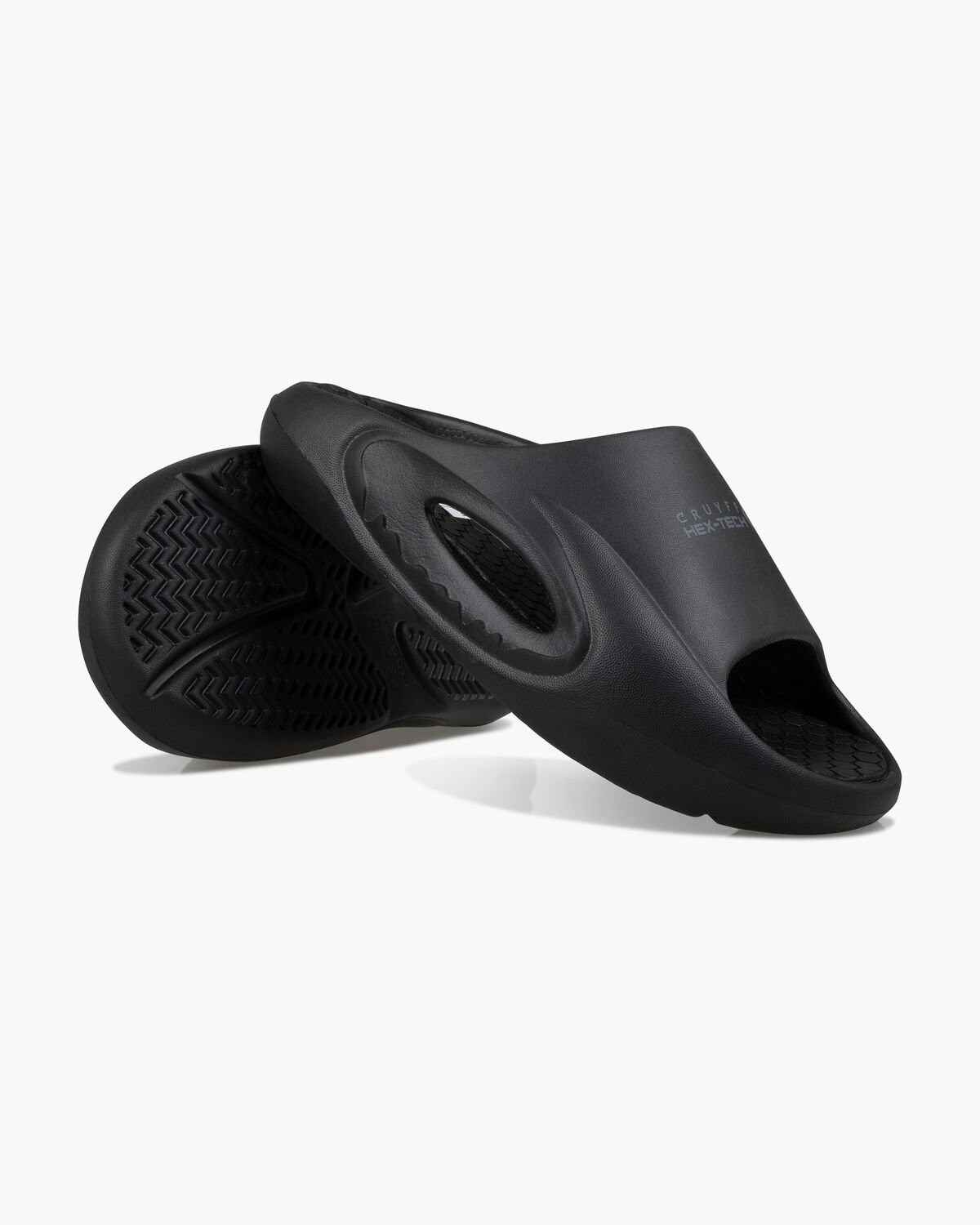 Recovery Hex-Tech slide, Black, hi-res