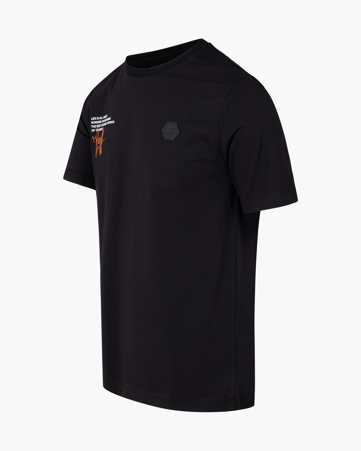 Mission Tee, Black, hi-res