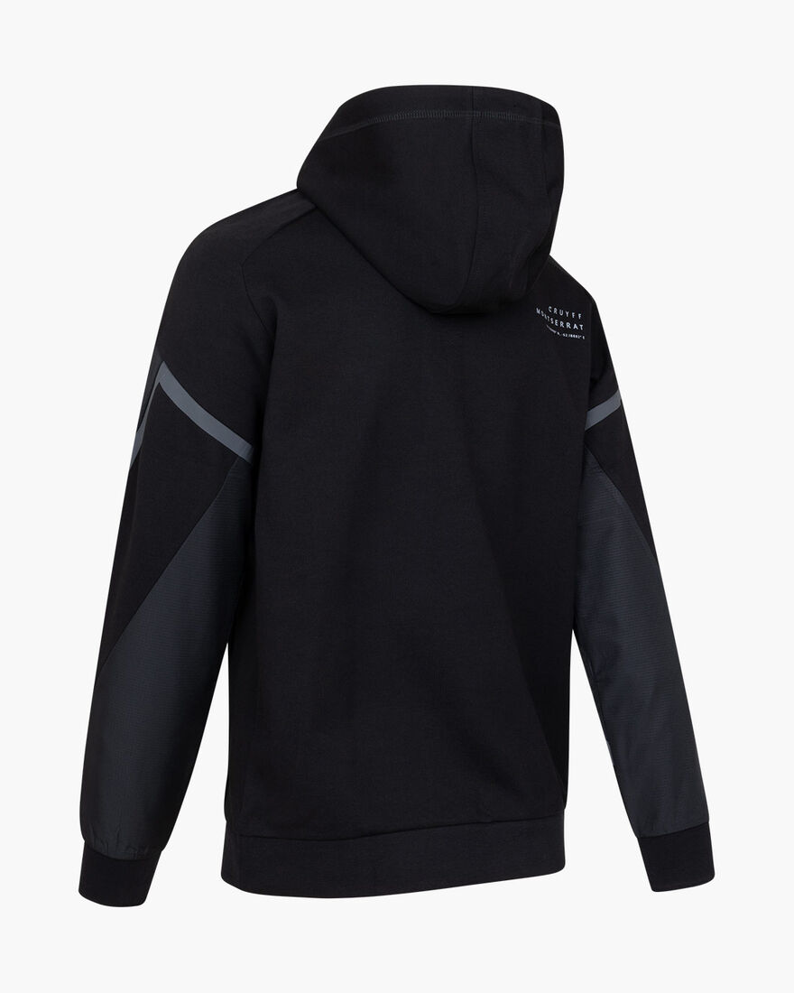 Montserrat Hoodie - Polyester / Cotton, Black, hi-res