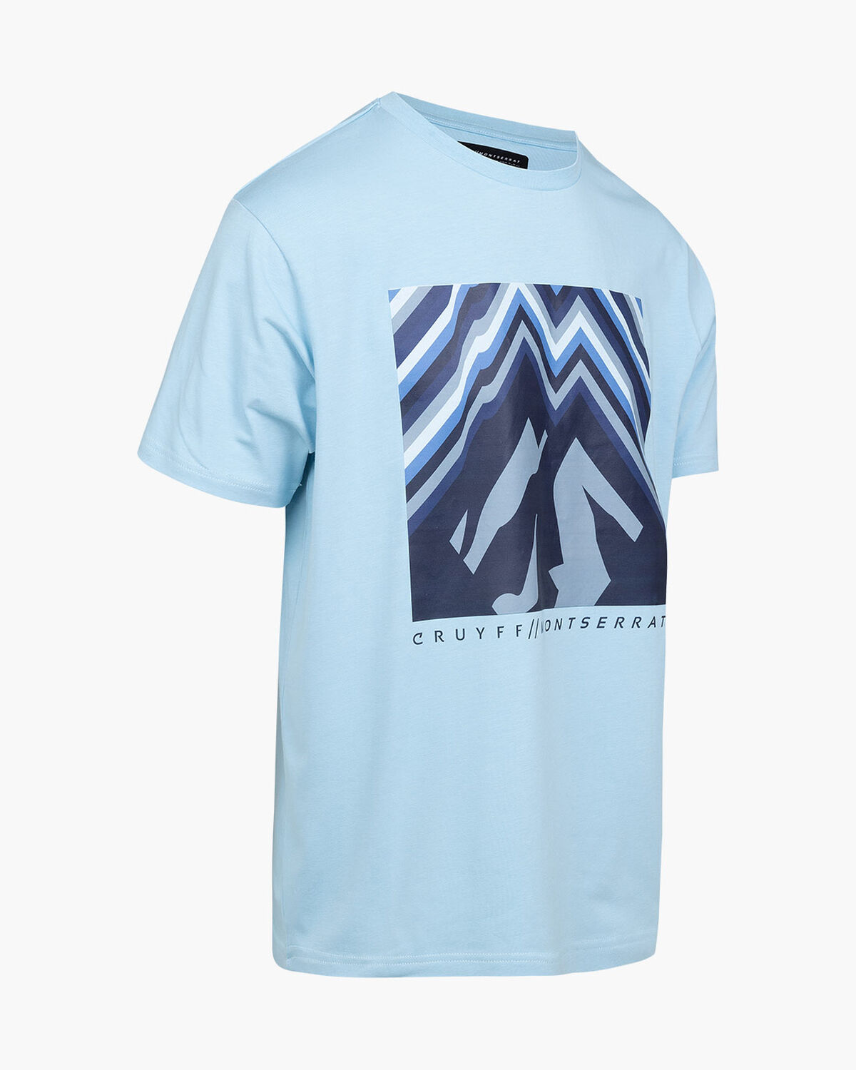 Montserrat Peak Tee - 95 %Cotton 5%Elastane, Sky light blue, hi-res