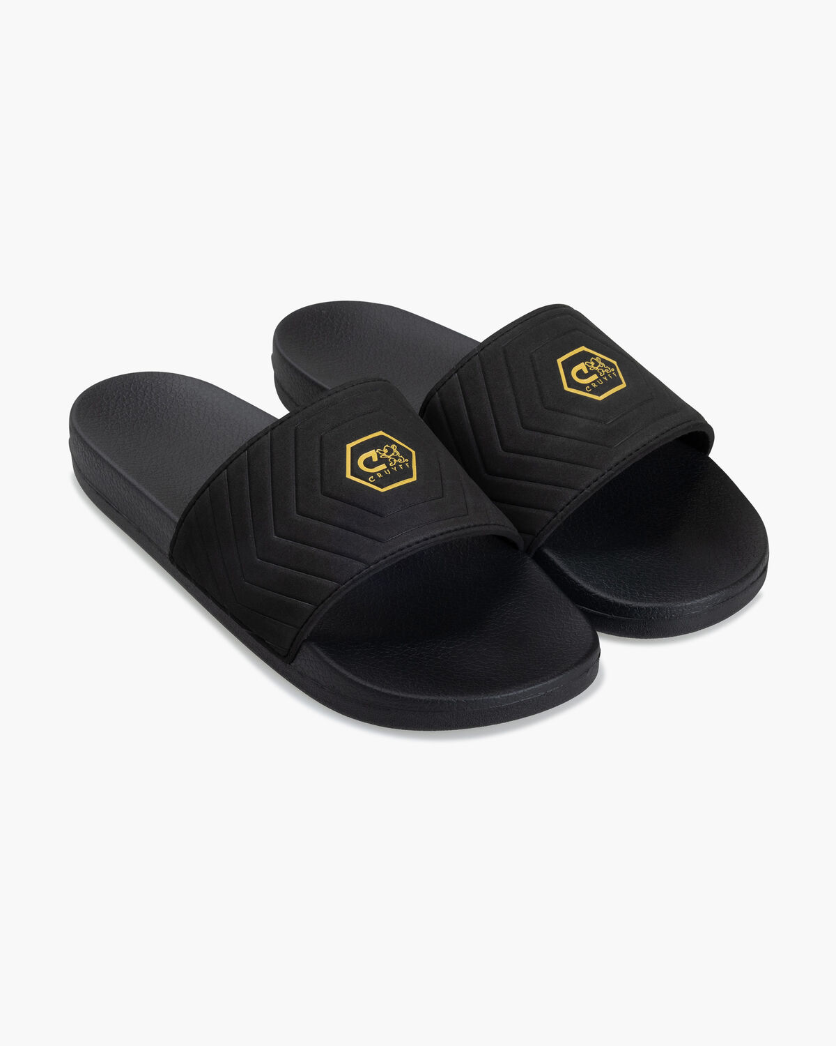 Hex Slide, Black/Gold, hi-res