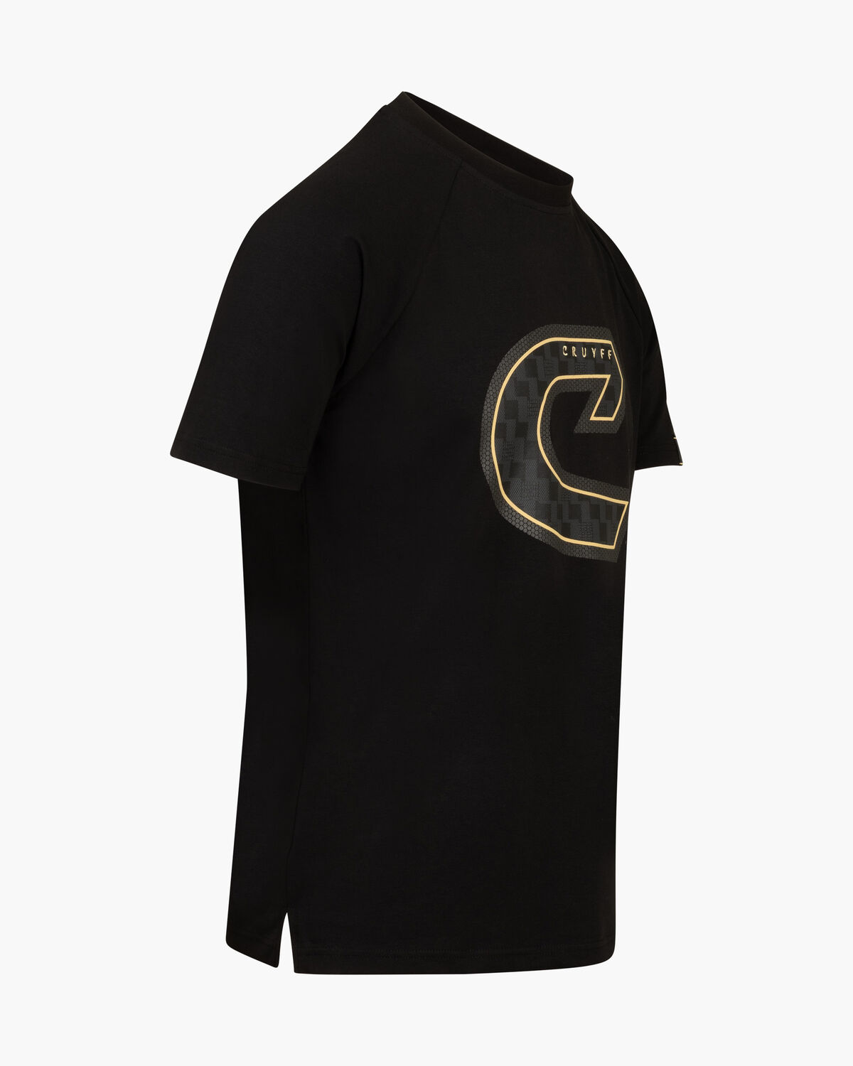 C-Tee, Black/Gold, hi-res
