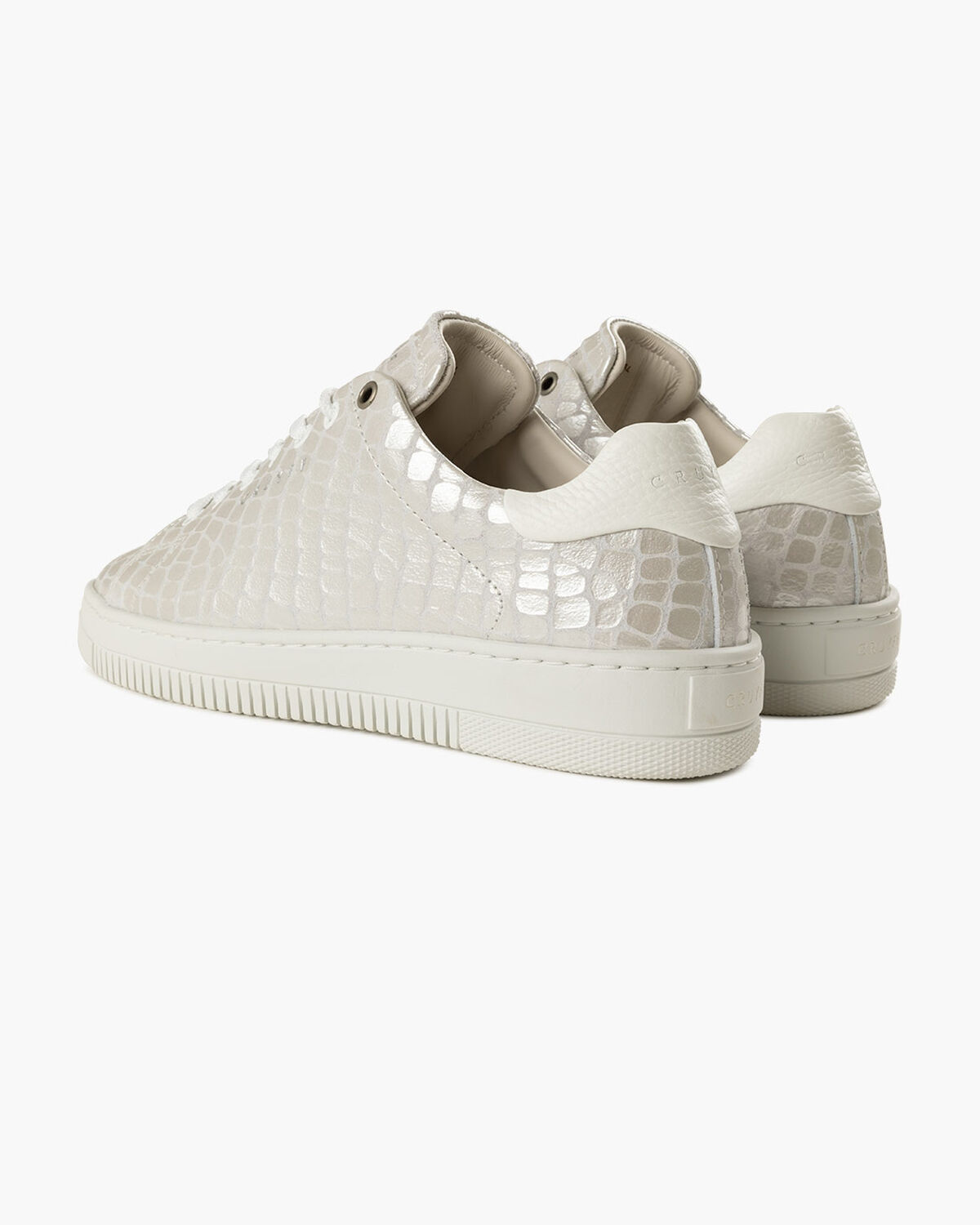 Joan - Croco Printed Leather/Leather, Silver, hi-res