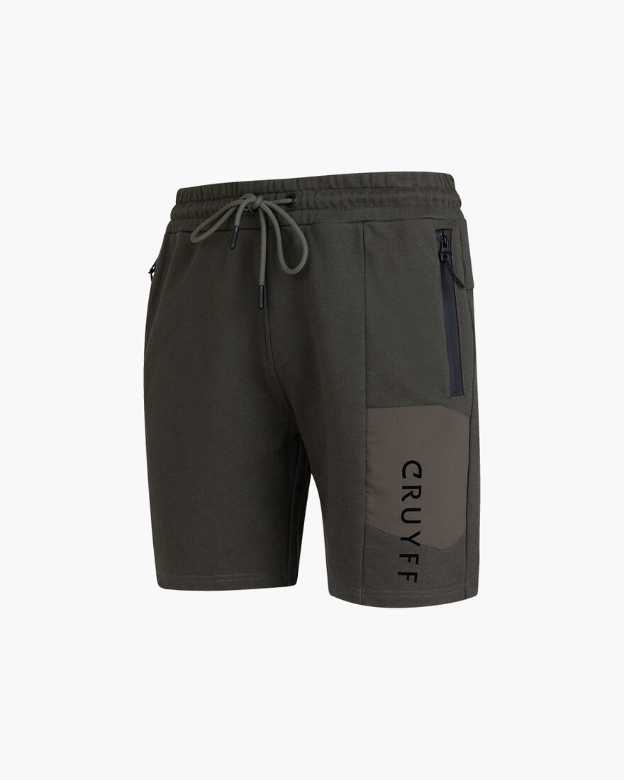 Quinn Short - 100% Cotton, Army green, hi-res