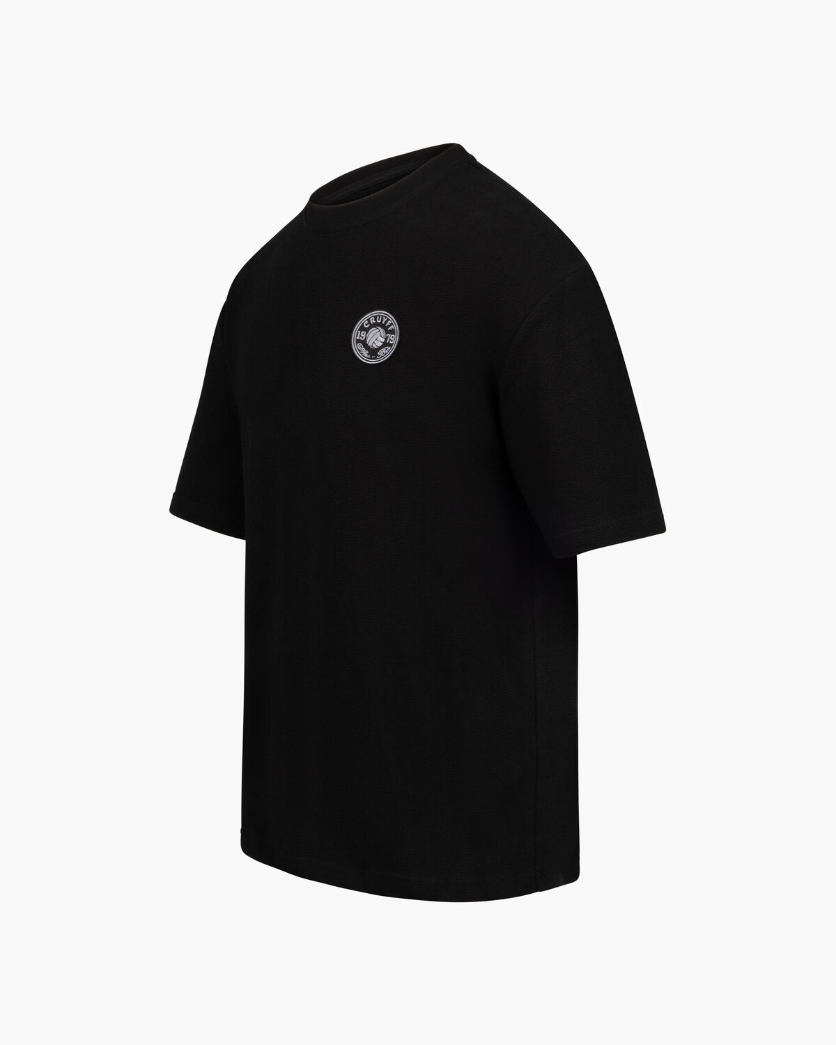 Retro Badge Tee, Black, hi-res