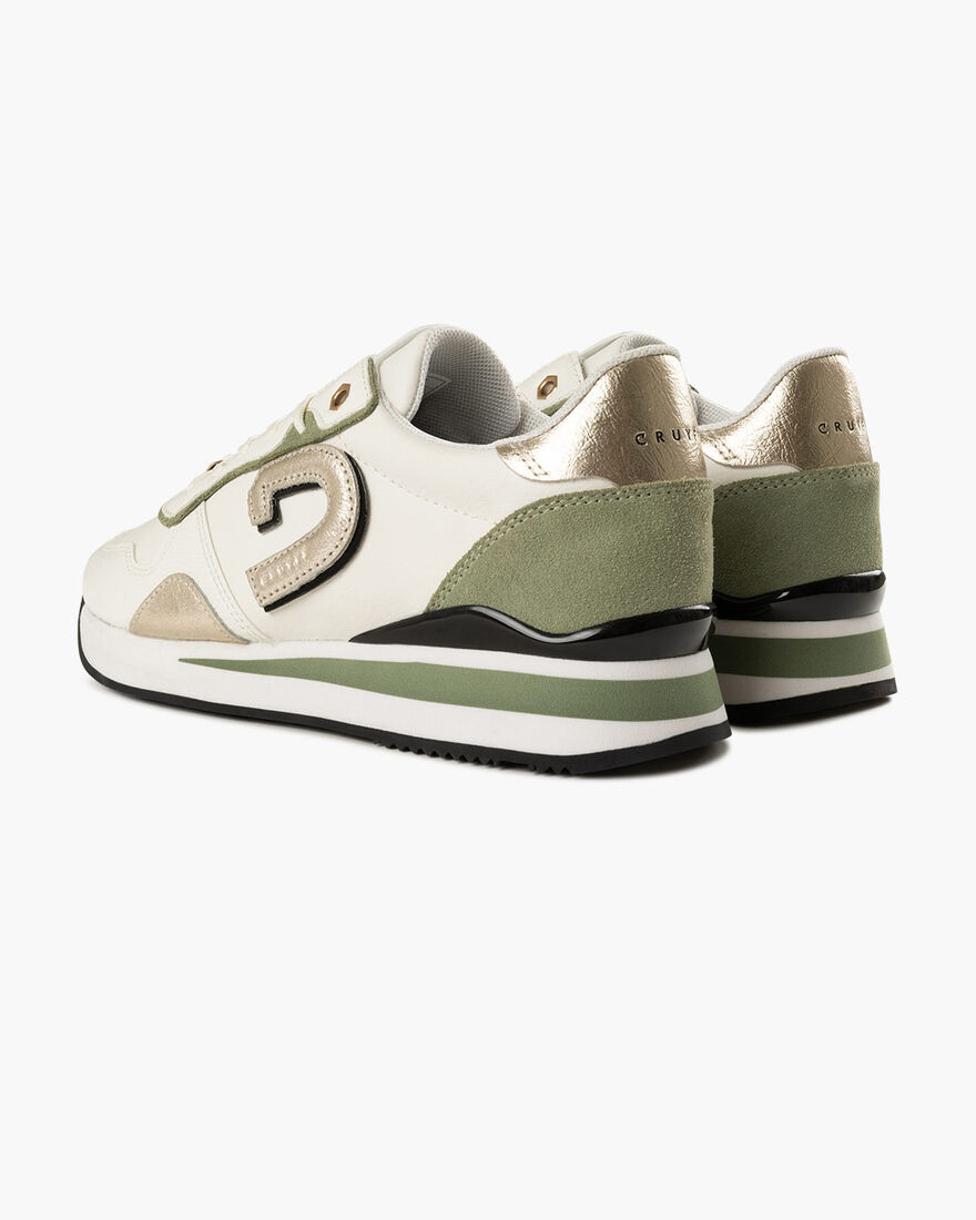 Parkrunner Lux - Suede/Mesh/Tumbled, Green/White, hi-res