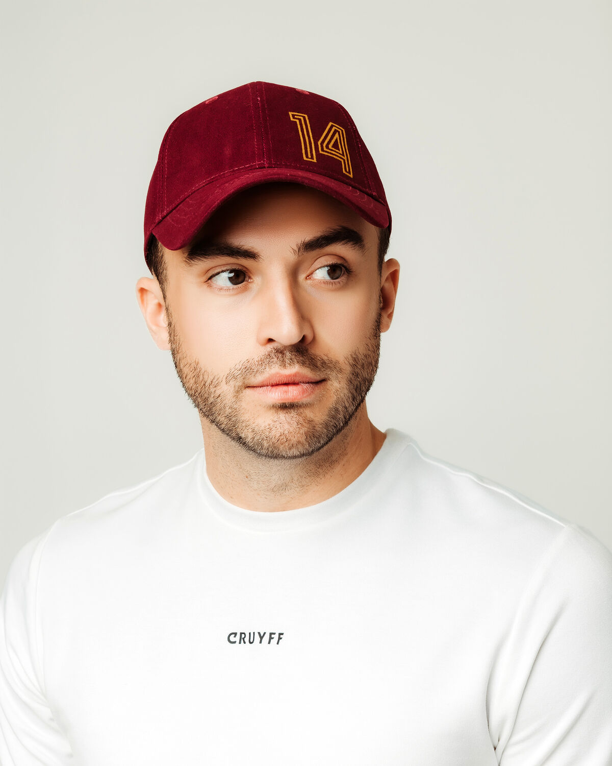 Cruyff 14 Cap, Bordeaux, hi-res
