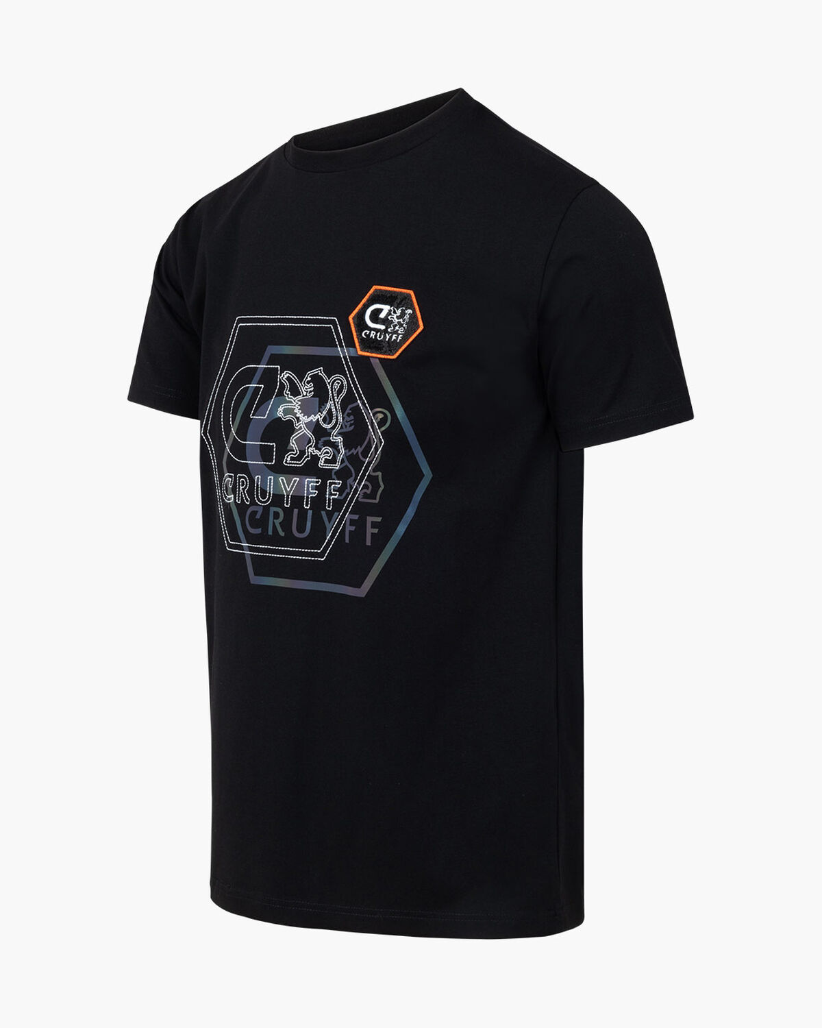 Sanser Tee, Black, hi-res