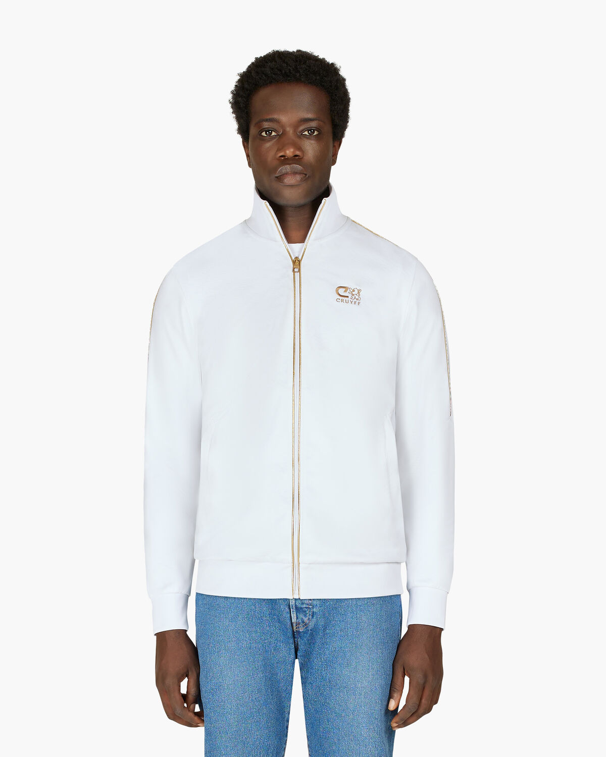 Carlos Tracktop, White/Gold, hi-res