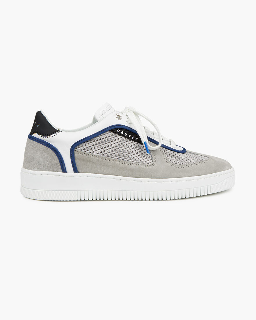 Cristallo - White/Grey - Nappa/Sciarada Suede, Grey/White, hi-res