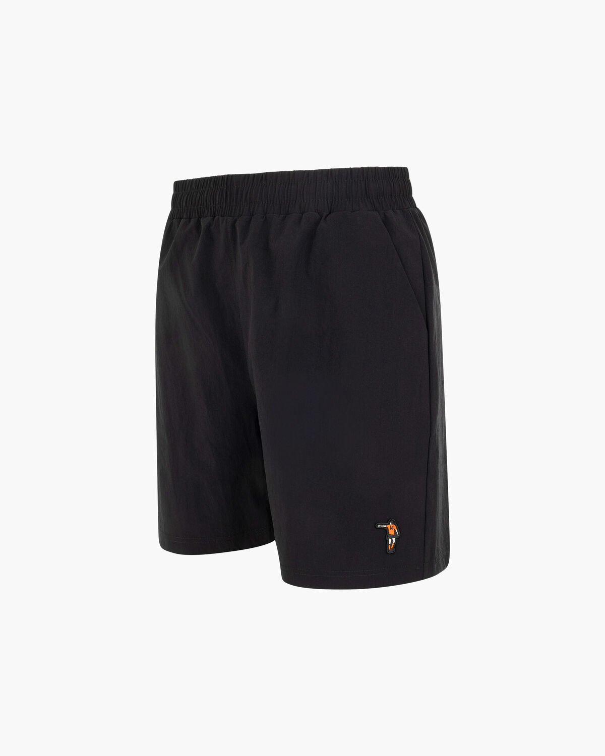Dos Rayas Woven Short, Black, hi-res