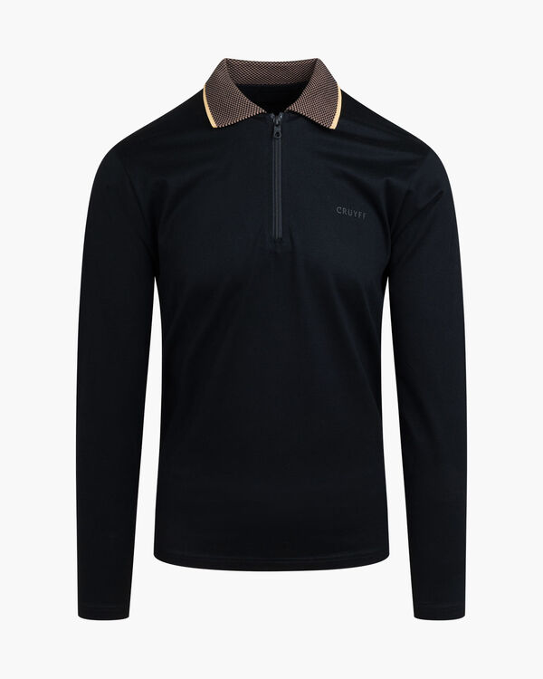 Chain Repeat Polo LS