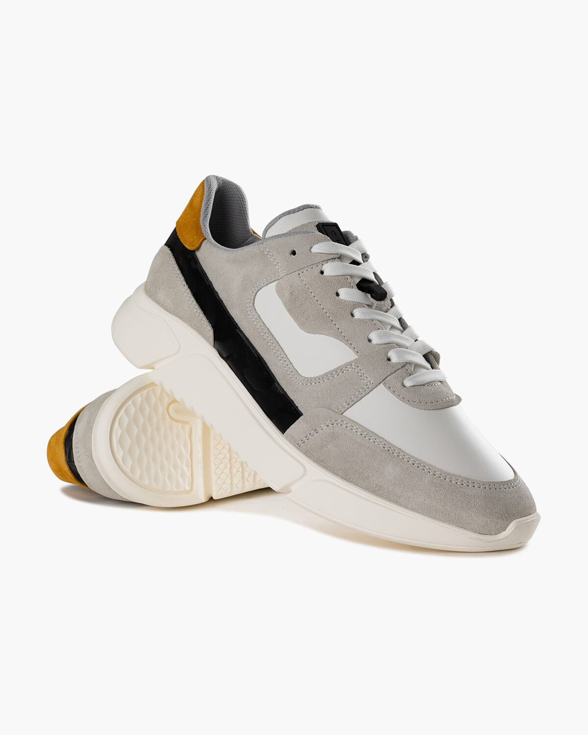 ARQ II - Soft Nappa/Suede, White/Grey, hi-res