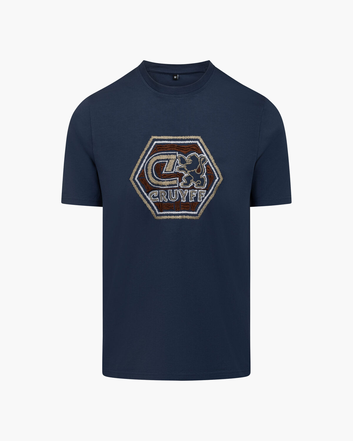 C-Lion Blurry Embro Tee, Blue/Blue, hi-res