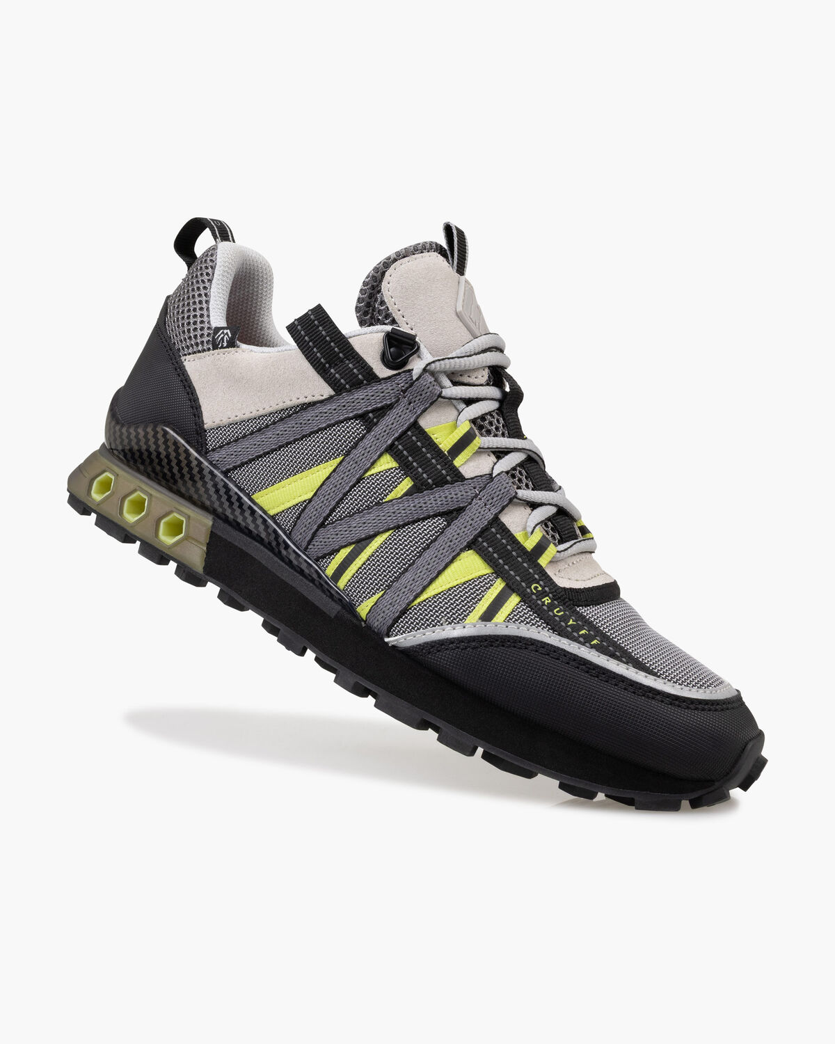 Fearia Hex-Tech // Montserrat, Grey/Yellow, hi-res