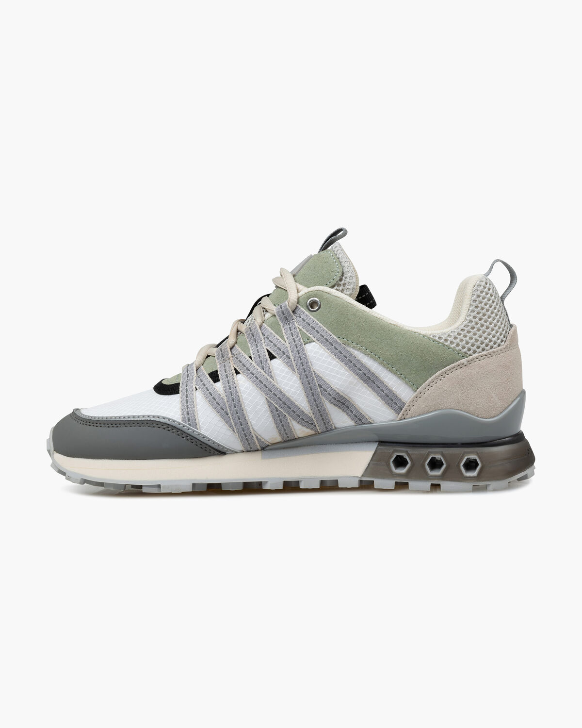 Fearia Hex-Tech, White/Green, hi-res