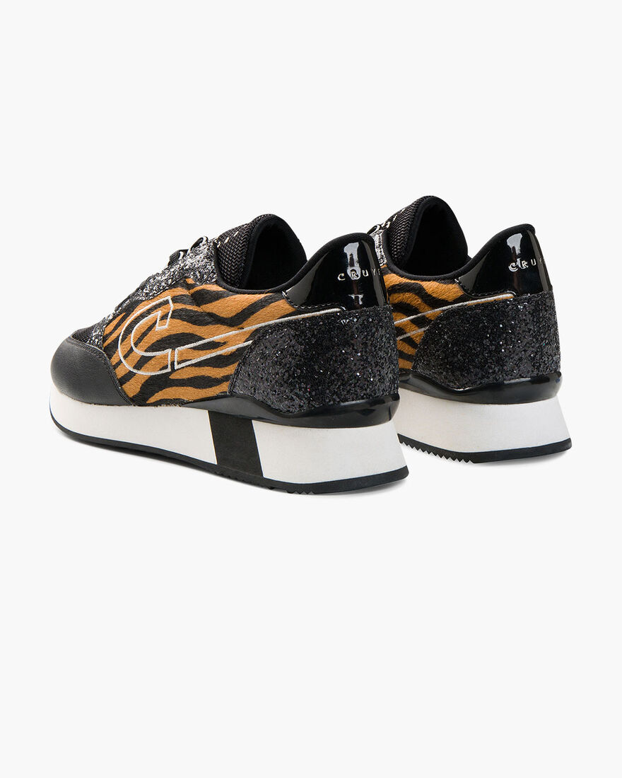 Parkrunner - Black/ Zebra - Pony Hair/ Soft Grain, Black/Miscellaneous, hi-res