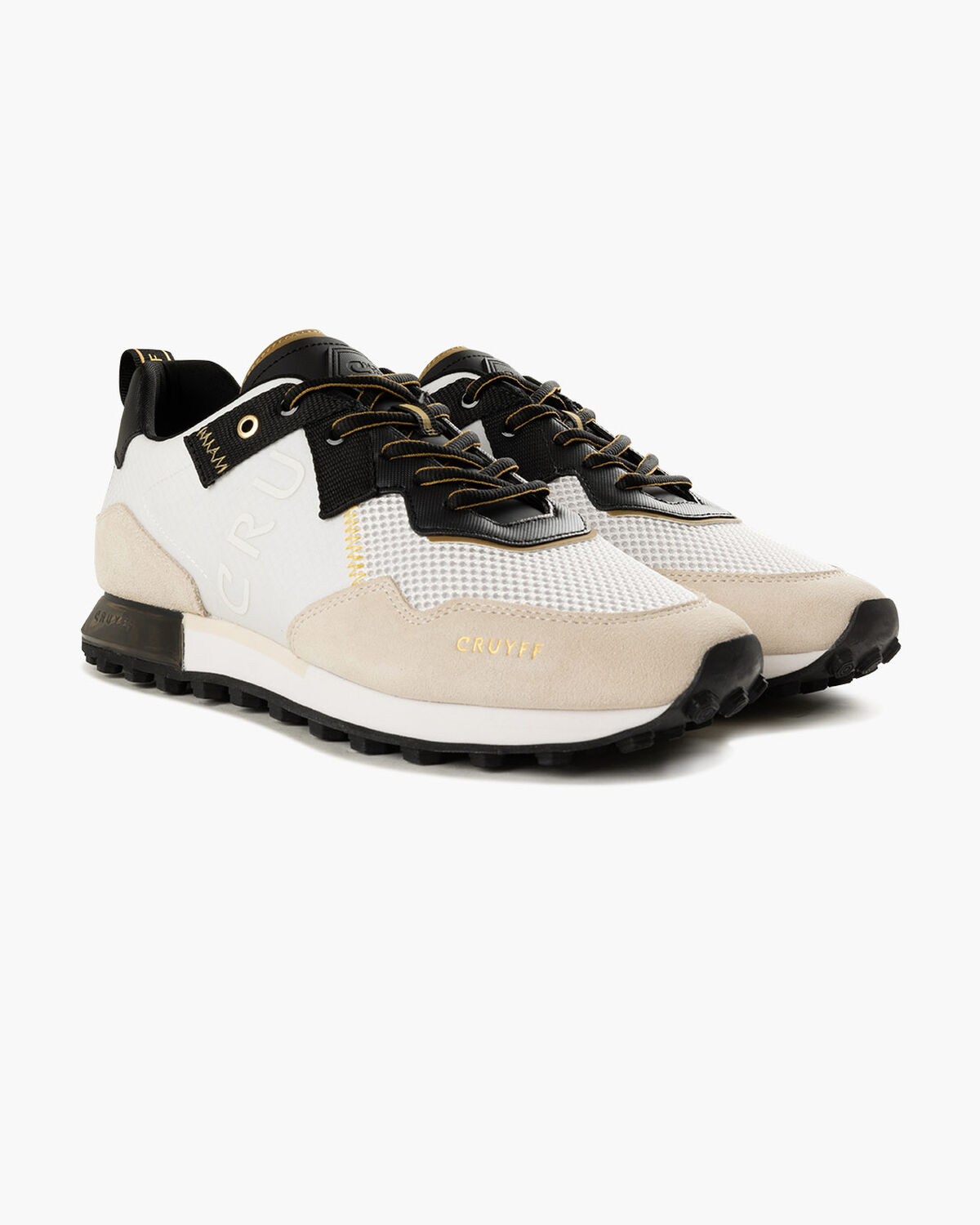 Superbia - Micro Ripstop/Suede, White/Gold, hi-res