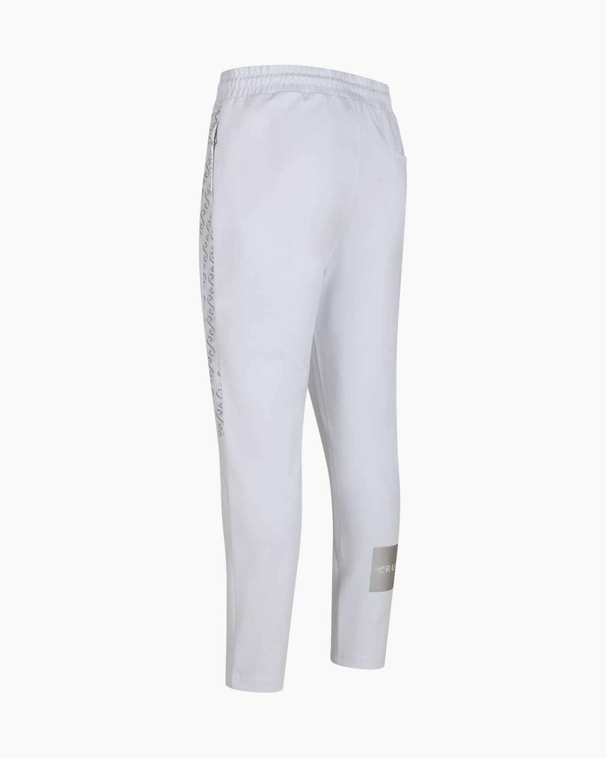 Chain Repeat Pants, White/Silver, hi-res