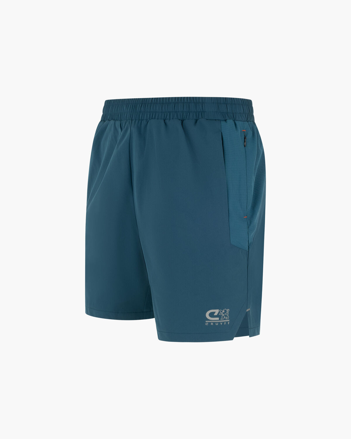 Flame Shorts, Teal, hi-res