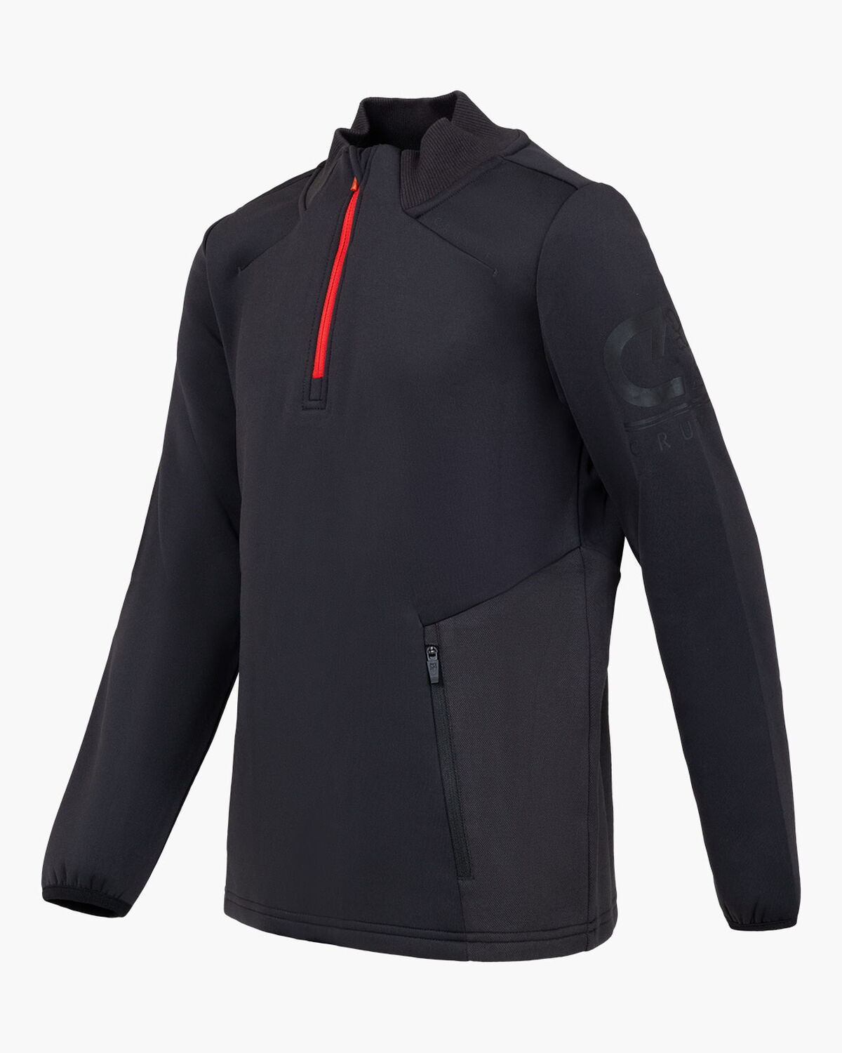 Maxout 1/4 Zip Sweat, Light Grey, hi-res