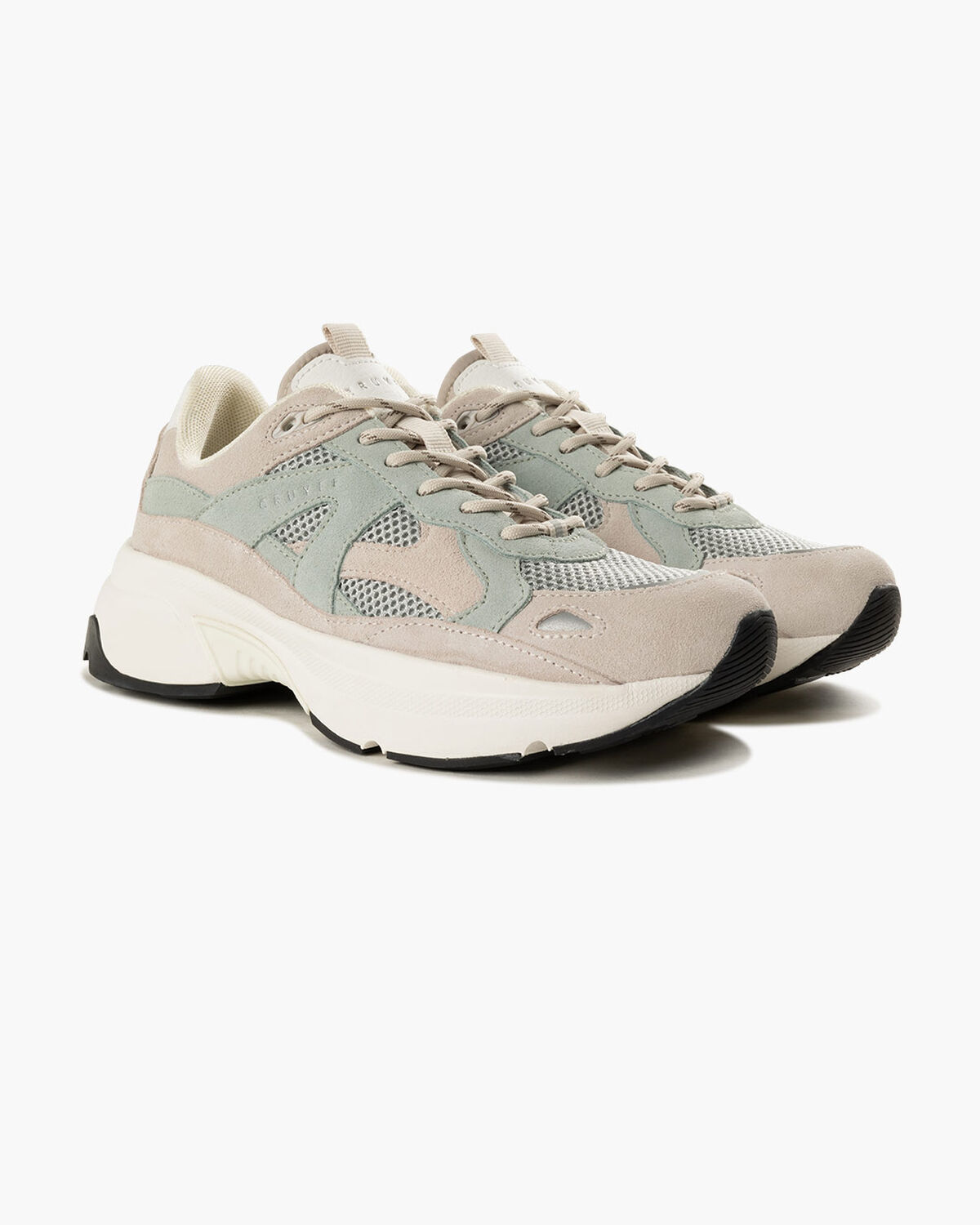 June - Suede/Mesh, Blue/Brown, hi-res