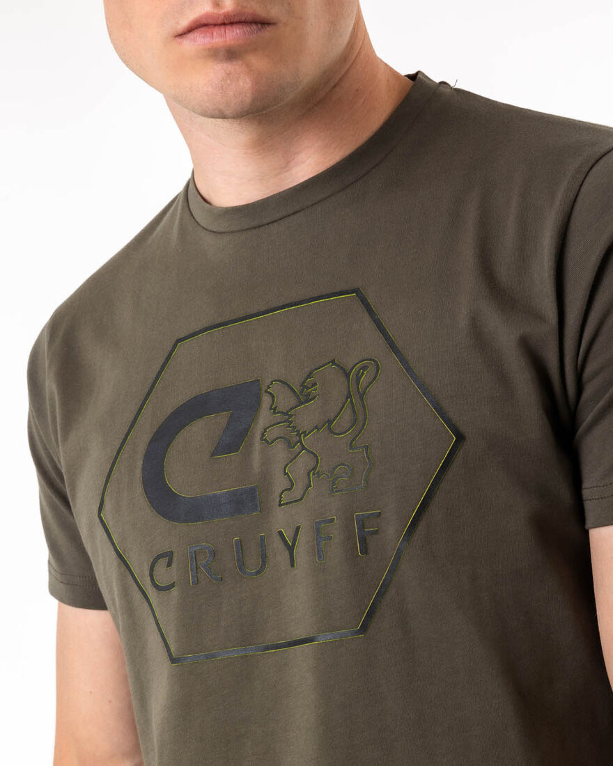Manuel Tee - 95% Cotton / 5% Elastane, Green, hi-res
