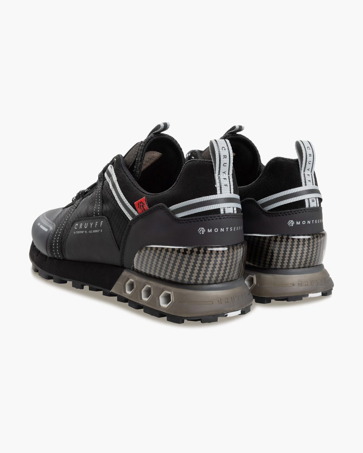 Interlace Hex-Tech // Montserr, Black, hi-res