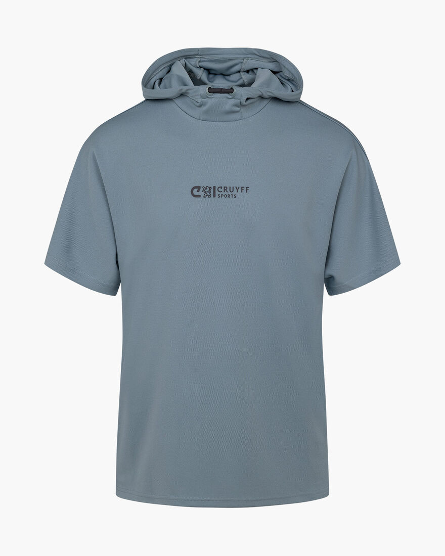 Box Tee - 100% Polyester, Blue, hi-res