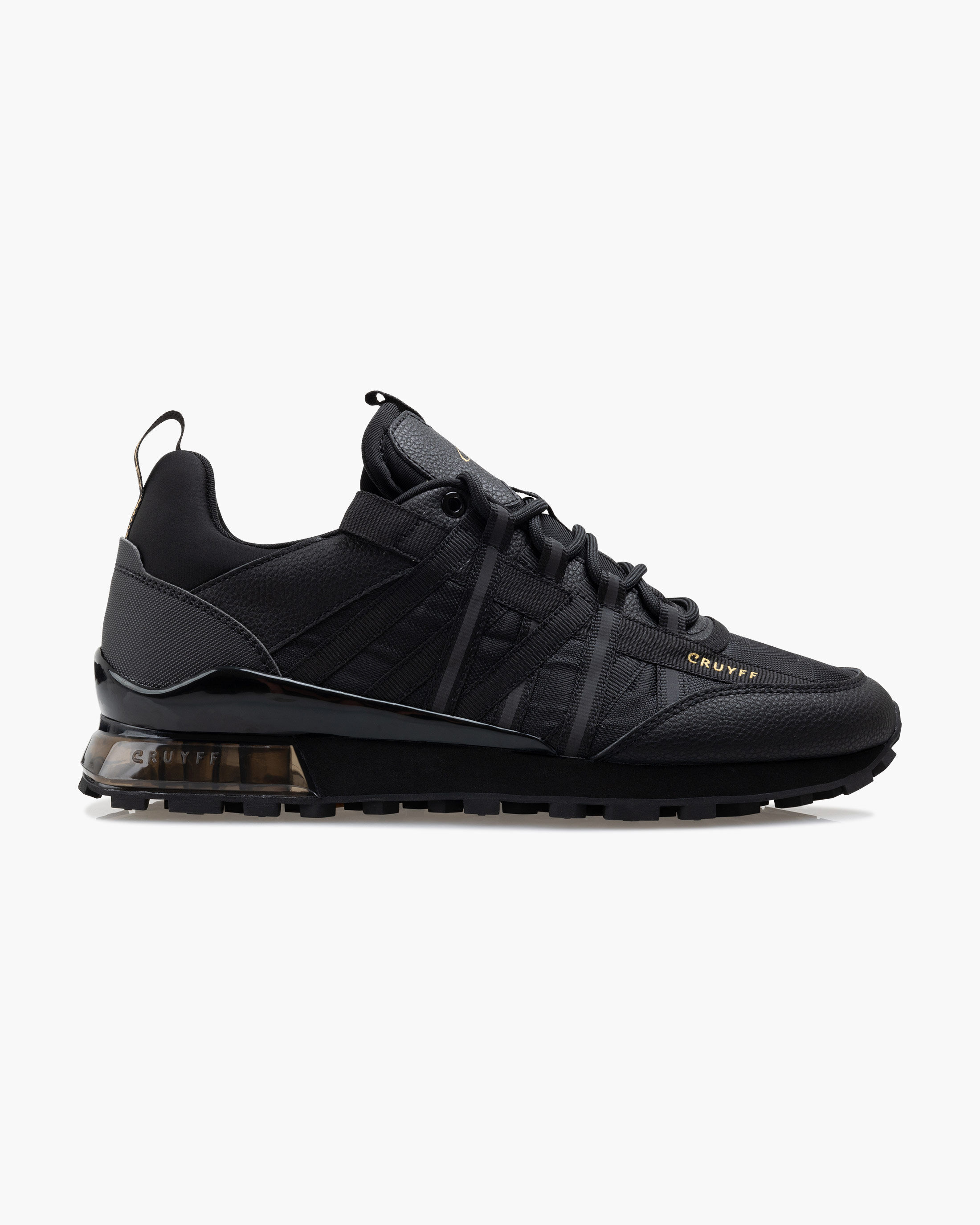 Black discount cruyff trainers