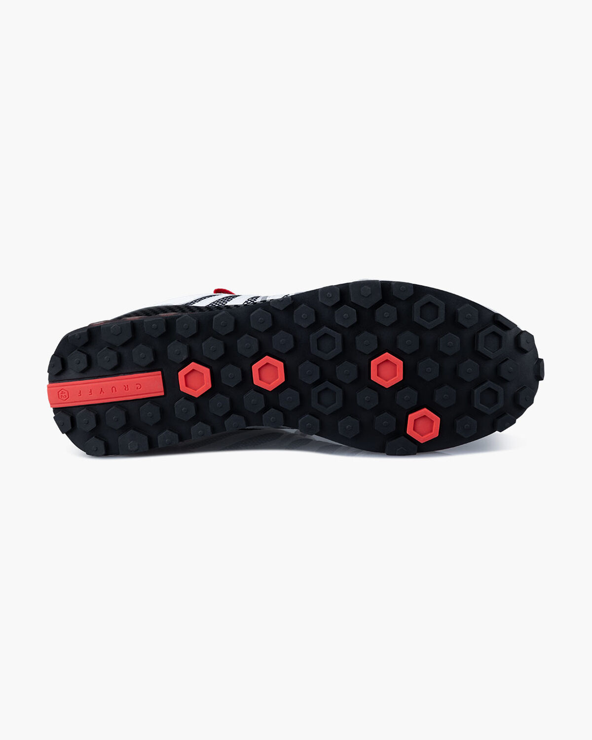 Fearia Hex - Tech, White/Red, hi-res