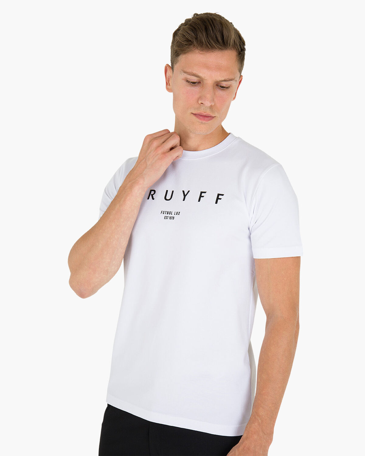 Lux SS Tee, White, hi-res