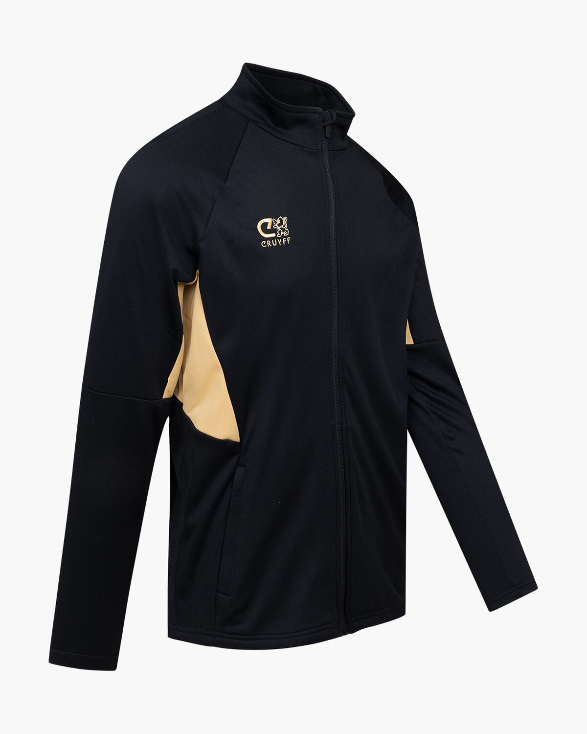 Cruyff Tech Turn Suit Junior, Black/Gold, hi-res