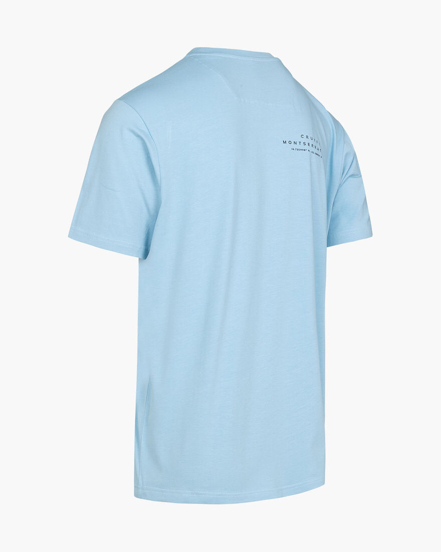 Montserrat Peak Tee - 95 %Cotton 5%Elastane, Sky light blue, hi-res
