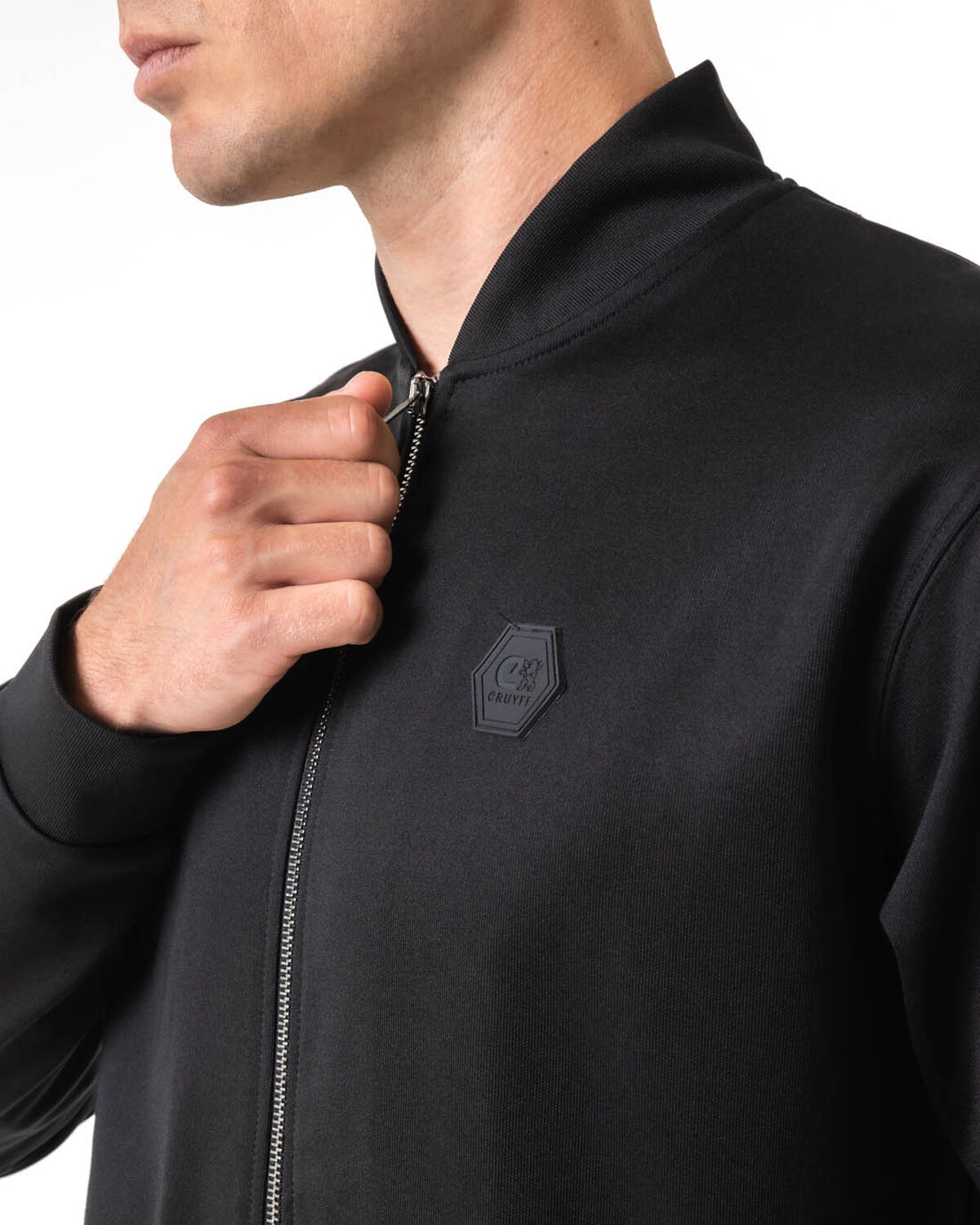 Culebra Bomber - 65% Polyester / 35% Cotton, Black, hi-res