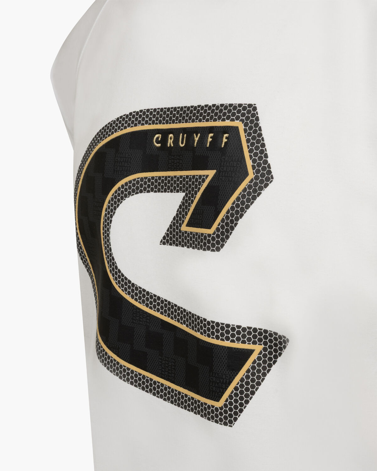 C-Tee, White/Gold, hi-res
