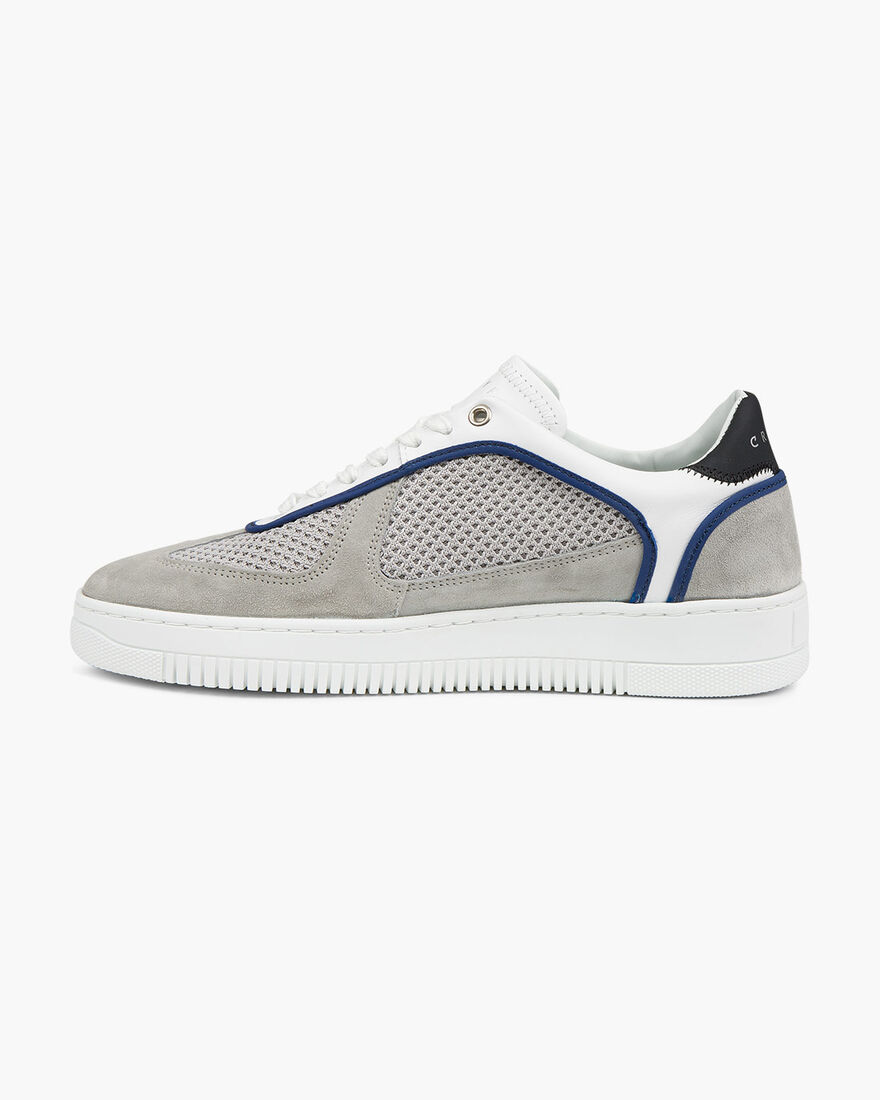 Cristallo - White/Grey - Nappa/Sciarada Suede, Grey/White, hi-res